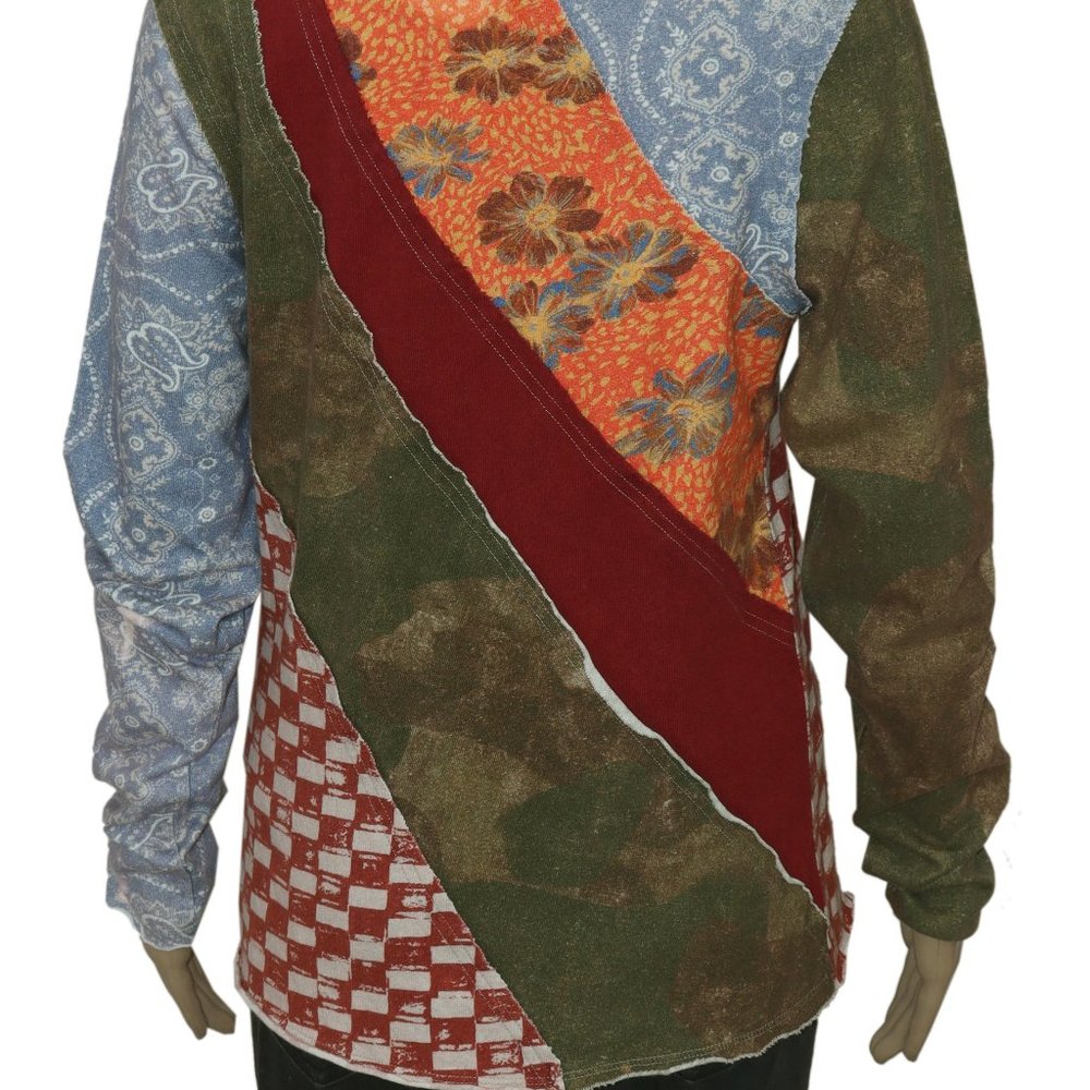 Free People Weekday Night Tee We The Free Printed Ladies Top S NWD - Picture 6 of 8